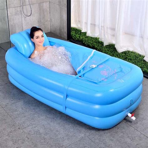 adult portable bath|portable inflatable bathtub for adults.